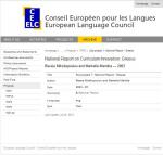 Curriculum innovation in Greece. Greek National Report for Thematic Network Project (TNP),