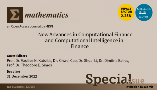 New Advances in Computational Finance and Computational Intelligence in Finance